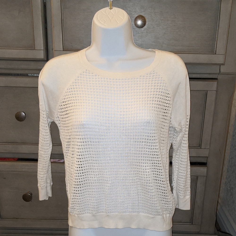 Express waffle knit sweater